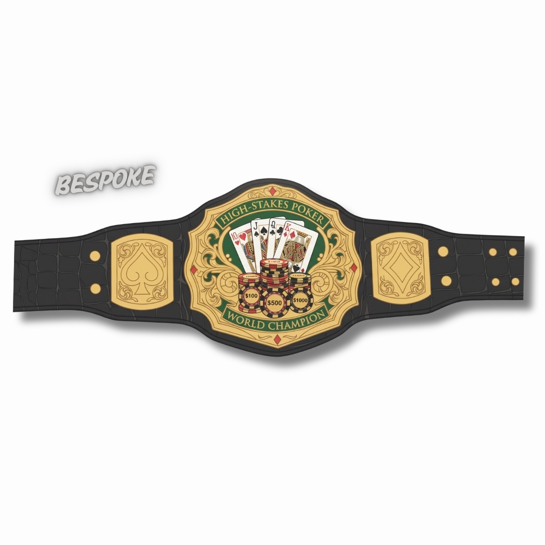 Bespoke Poker Championship Belt BESPOKE POKER CHAMPIONSHIP BELT